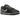 Nike Dunk Low Berlin baskets vue latérale avec empeigne en cuir noir, détails gris, accents réfléchissants et une semelle en gomme robuste