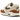 Nike Air Max 1 87 Velvet Brown baskets vue latérale, dans des tons marron en daim, cuir et semelle intermédiaire blanche avec unité Air visible