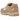 Nike P-6000 Hemp baskets vue latérale avec empeigne beige en textile et cuir synthétique, complétée par des détails blanc cassé.