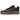 Nike Air Force 1 Low Paris baskets presentees de profil avec des details en cuir brun, une semelle interieure blanche et perforations.