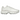 Nike Air Max Plus Platinum Tint baskets vue latérale avec empeigne en mesh blanc, détails ondulés, amorti Air visible et logo Nike classique.