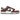 Nike Dunk Low Dark Team Red Black baskets vue de profil classique avec empeigne rouge foncé, détails en cuir noir et semelle intermédiaire blanche.
