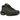 Nike Air Max 95 Anthracite Safety Orange baskets vue de côté avec une empeigne grise foncée et des unités Air orange visibles dans la semelle