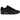 Nike Air Max 1 Essential Triple Black baskets vue latérale présentant un design entièrement noir, une empeigne en cuir et une unité Air visible