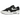 Nike Air Max 1 Off Noir Vast Grey baskets vue latérale avec empeigne en daim noir, tons gris et unité Air visible dans la semelle