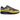 Nike Air Max 1 Essential Batman 2.0 baskets vue sous angle avec garde-boue noir, empeigne grise et détails jaunes visibles sur le talon et la semelle.