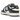 Nike Dunk Low Next Nature Olympic baskets en vue latérale avec empeigne en cuir blanc, empiècements gris, détails dorés et semelle en gomme