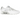 Nike Air Max 90 Team White Royal baskets vue de profil avec empeigne blanche, détails bleu roi, Swoosh emblématique et unité Air visible