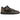Air Jordan Jumpman Jack TR Travis Scott Dark Mocha baskets vue latérale en daim marron, base en cuir blanc et swoosh inversé noir caractéristique.