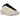 Adidas Yeezy 700 V3 Safflower baskets en vue latérale avec cage RPU blanche, empeigne en maille beige, détails noirs et la semelle épaisse emblématique