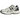 New Balance 1906R Silver Metallic Black baskets vue latérale avec une empeigne argentée métallique, des détails noirs, du mesh et une semelle noire.