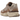New Balance 9060 Mushroom Arid Stone baskets vue latérale avec des tons terreux, une empeigne en suède et mesh, et une semelle intermédiaire imposante