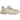 New Balance 9060 Bone Sparrow baskets vue latérale en daim et mesh beige, détails gris, logo 'N' classique et semelle épaisse sculptée