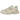 New Balance 9060 Bone Sparrow baskets en vue latérale avec des tons beiges, une tige en daim superposée et la semelle intermédiaire épaisse blanche