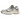 New Balance 9060 Rain Cloud baskets vue latérale en daim et mesh gris, avec semelle épaisse blanche et logo N caractéristique