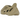 Adidas Yeezy Foam RNR Stone Salt baskets en vue angulaire, mettant en avant la construction en mousse EVA moulée gris beige avec ses orifices uniques