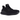 adidas Ultra Boost 5.0 DNA Triple Black baskets vue latérale avec tige en maille noire, semelle assortie et renfort de talon emblématique.