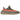 Adidas Yeezy Boost 350 V2 Beluga Reflective baskets vue sous angle avec motif en tricot gris, bande orange et lacets visibles.