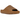 Yeezy Slide Ochre baskets en vue angulaire, présentant la construction minimaliste en mousse jaune foncé et le design texturé de la semelle