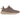 Adidas Yeezy Boost 350 V2 Mono Mist baskets en vue latérale avec tige en mesh semi-transparente et semelle intermédiaire distinctive dans un ton brun