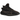 Yeezy Boost 350 V2 MX Rock baskets vue en angle avec le motif Primeknit sombre en gris et noir, accompagnée d'une semelle noire semi-transparente.