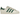 Adidas Superstar 82 White Dark Green baskets en vue latérale avec tige en cuir blanc, détails vert foncé et bout signature en coquille.