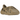 Baskets Yeezy Foam RNNR Stone Sage en profil, montrant la silhouette slip-on moulée unique avec des détails perforés dans un coloris gris-vert.
