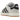 Adidas Campus 00s Crystal White Core Black baskets de profil avec une tige en daim blanc, des details en cuir noir et larges lacets
