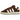 Baskets Adidas Campus 00s Bark en vue profilée classique avec empeigne en daim marron foncé, lacets blancs et semelle épaisse en caoutchouc