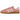 Adidas Bermuda Glow Pink baskets en vue laterale avec une tige en daim rose, des details blancs et une semelle gomme