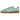 Adidas Bermuda Easy Mint baskets en profil latéral avec une tige en daim vert clair, des bandes blanches et une semelle gomme