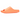 Adidas Yeezy Slide Enflame Orange baskets vue de profil affichant un coloris orange vif, sa semelle en mousse EVA rainurée et son design ouvert