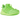 adidas Ultra Boost OG Beyonce Ivy Park Solar Green baskets vue sous angle avec empeigne Primeknit vert fluo et lacets assortis