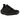 adidas Ultra Boost Light Triple Black baskets de profil avec une tige noire en textile, des lacets assortis et une semelle amortissante