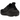 adidas Ultra Boost Light Triple Black baskets de profil avec une tige noire texturée, des lacets assortis et une semelle sombre