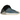 Adidas Yeezy Qntm Frozen Blue baskets en vue latérale avec des details bleus et noirs, lacets visibles et semelle translucide
