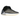 Baskets Adidas Yeezy QNTM Barium en vue angulaire avec tige en textile olive, empiècements en daim sur la pointe et semelle translucide