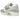 Nike Air Max 1 Grey Platinium baskets vue latérale présentant des panneaux en daim et mesh gris avec une unité Air visible dans la semelle.