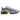 Nike Air Max Plus Obsidian Silver baskets vue latérale avec empeigne en mesh bleu foncé, détails argentés, motif ondulé et unités Air visibles