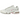 Nike Air Max Plus Summit White Pink Rise baskets vue latérale avec empeigne en mesh blanc, détails roses et semelle en caoutchouc à unité Air visible