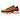 Baskets Nike Air Max Plus Sunset en vue inclinée avec empeigne en mesh dégradé, renforts noirs ondulés et unités Air visibles