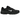 Nike P-6000 Black Black White baskets en vue latérale, avec empeigne en cuir et mesh noir, détails blancs et semelle intermédiaire texturée.