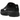 Nike P-6000 Black Black White baskets vue latérale avec superpositions noires et blanches, empeigne en mesh et semelle robuste.