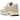 Nike Air Max 1 Light Orewood Brown baskets vue latérale avec empeigne en textile beige, unité Air visible dans la semelle et laçage détaillé