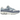 Nike Air Max 1 87 Light Armory Blue Ashen Slate baskets vue latérale avec empeigne bleu clair, semelle intermédiaire blanche et unité Air visible