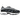 Nike Air Max Sunder Silver Anthracite baskets en vue latérale élégante avec une tige en argent métallique et fermeture zippée noire