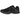 Nike Zoom Vomero 5 Black Metallic Dark Grey baskets en vue latérale avec empeigne en mesh noir, détails en cuir gris et semelle intermédiaire amortie
