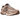 Nike Zoom Vomero 5 Dusted Clay baskets vue latérale avec empeigne en mesh marron, détails synthétiques texturés et semelle intermédiaire amortie