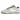 Nike Dunk Low Photon Dust Vintage Green baskets en vue latérale avec des panneaux gris clair, un swoosh vert et une semelle blanche durable.