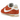 Nike Cortez Suede Dark Russet Flax baskets en vue latérale classique avec une empeigne en daim marron foncé, détails blancs et semelle